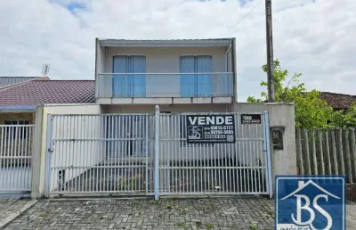 Sobrado com 3 dormitórios à venda, 128 m² por r$ 429.900,00 - praia de leste - pontal do paraná/pr