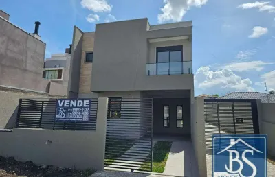 Sobrado com 3 dormitórios à venda, 107 m² por r$ 650.000,00 - bairro alto - curitiba/pr