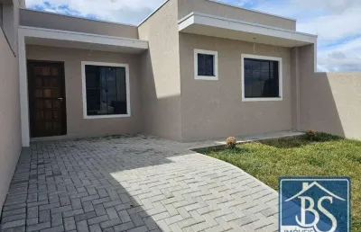 Casa com 3 dormitórios à venda, 64 m² por r$ 395.000,00 - jardim belo rincão - colombo/pr