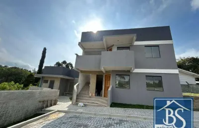 Casa com 2 dormitórios à venda, 42 m² por r$ 300.000,00 - parque do embu - colombo/pr