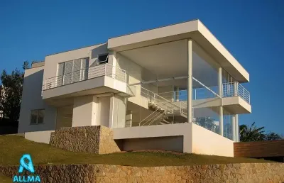 Casa em condomínio fechado com 4 quartos para alugar no cacupé, florianópolis 