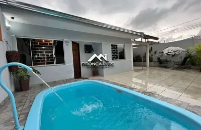 Casa à venda em piraquara, vila ipanema, com 3 quartos, 90m²