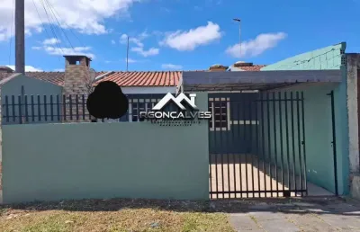 Casa à venda em piraquara de frente para rua na  vila juliana, com 2 quartos, 60m²