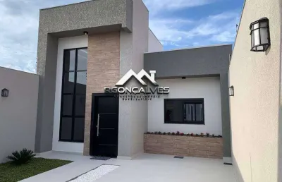 Casa com 3 quartos, 91m², à venda em piraquara, jardim bela vista
