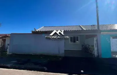 Casa à venda em piraquara, planta araçatuba, com 3 quartos, 65m²