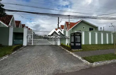 Casa à venda em curitiba, cajuru, com 2 quartos, 75m²