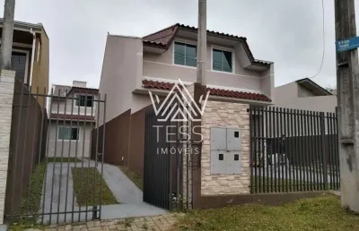 Casa com 4 quartos à venda na rua profeta ezequiel, 32, umbará, curitiba por r$ 470.000