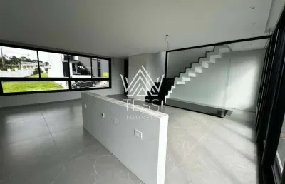 Casa em condomínio fechado com 3 quartos à venda na rua fernando de noronha, 2590, santa cândida, curitiba por r$ 1.750.000
