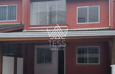 Casa em condomínio fechado com 2 quartos à venda na terminal santa cândida, 177, santa cândida, curitiba por r$ 428.000