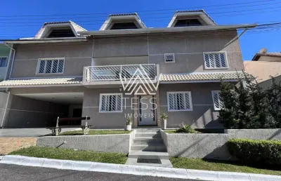 Casa em condomínio fechado com 9 quartos à venda na avenida marechal mascarenhas de moraes, 1927, atuba, curitiba por r$ 1.550.000