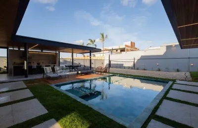 Casa em condomínio fechado com 4 quartos à venda na alameda limoges, 1, residencial saint patrick, sorocaba, 530 m2 por r$ 6.600.000