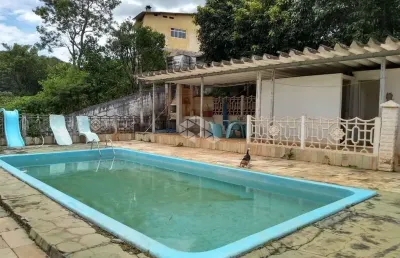 Chácara com 3 dormitórios à venda, 5000 m² por r$ 700.000 - pirucaia - mairiporã/sp