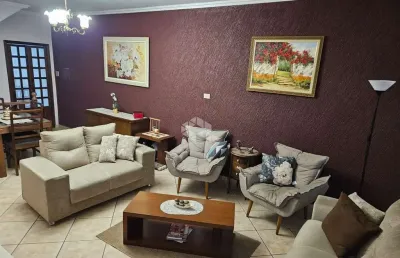 Casa com 3 quartos à venda na Rua Rio Preto, 297, Vila Valparaíso, Santo André