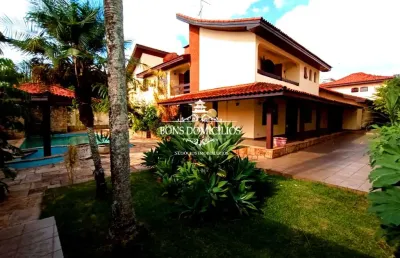Casa em condomínio fechado com 6 quartos à venda no são paulo ii, cotia  por r$ 3.490.000