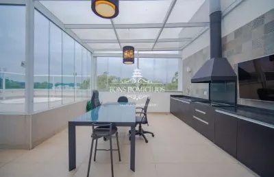 Cobertura á venda na granja viana - 206m² - r$1.150.000,00