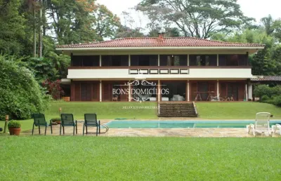 Casa de alto padrão - 6.700m² de terreno no miolo da granja! 4d/2sts - linda propriedade, home office, piscina, gourmet