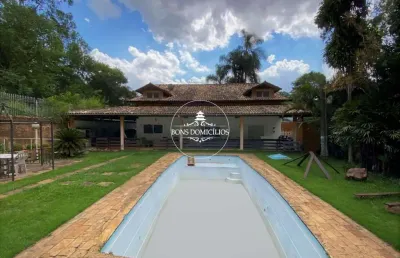 Fazendinha - 4d(3sts) acessibilidade, lazer, natureza, casa caseiro!