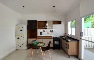 Casa térrea dos sonhos! totalmente isolada e mobiliada! pronta para morar! com 3 dormitórios e duas vagas ao lado do centro de caucaia!