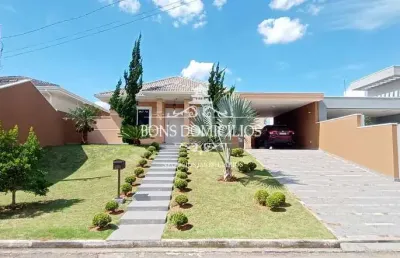 Casa de luxo à venda em condomínio no haras bela vista, vargem grande paulista-sp: 3 quartos, 2 suítes, 3 salas, 4 banheiros, 4 vagas de garagem, 228m² de área.