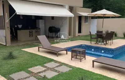Locação casa 3 suites, armários, sala 2 ambientes, piscina privativa,   condomínio clube
