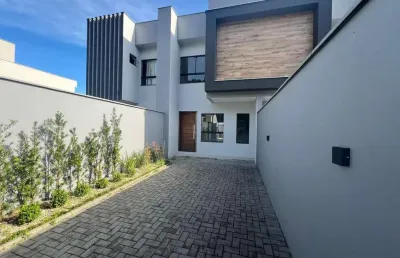 Sobrado para venda em jaraguá do sul, três rios do norte, 3 dormitórios, 1 suíte, 2 banheiros, 2 vagas