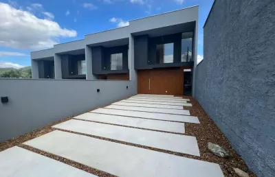 Sobrado para venda em jaraguá do sul, três rios do norte, 3 dormitórios, 1 suíte, 2 banheiros, 4 vagas
