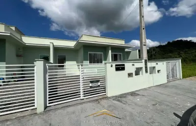 Casa geminada para venda em jaraguá do sul, braço do ribeirão cavalo, 2 dormitórios, 1 banheiro, 1 vaga