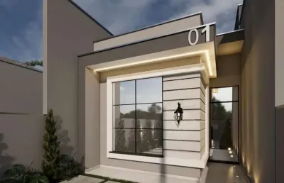 Casa geminada para venda em jaraguá do sul, três rios do norte, 2 dormitórios, 1 banheiro, 1 vaga