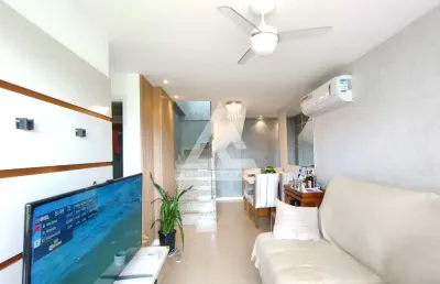 Wonderfull  residencial - apartamento cobertura duplex em recreio dos bandeirantes, rio de janeiro/rj
