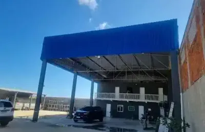Galpão para locação, 500m² por r$ 15.000,00 - distrito do serpa - aquiraz/ce