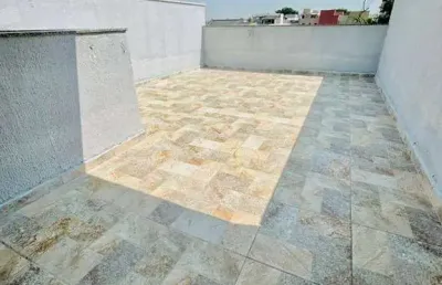 Cobertura com 2 dormitórios à venda, 76 m² por r$ 398.000,09 - parque das nações - santo andré/sp
