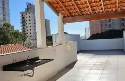 Cobertura com 3 dormitórios à venda, 163 m² por r$ 990.000,09 - campestre - santo andré/sp