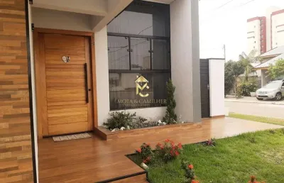 Casa com área gourmet em condomínio à venda em parque são luis, taubaté - sp