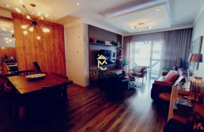 Apartamento mobiliado à venda no edifício pitangueiras em taubaté