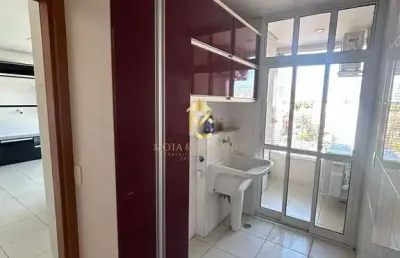 Apartamento com sacana gourmet para locação em taubaté