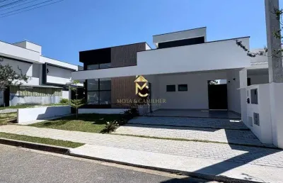 Casa térrea a venda em condomínio com 3 suítes em taubaté