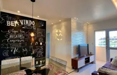 Apartamento com sacada à venda no condomínio morada real