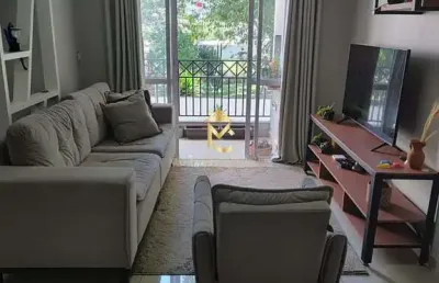 Apartamento com sacada à venda localizado na granja daniel