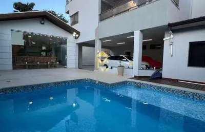 Casa com 4 dorms, piscina e área gourmet à venda no campos elíseos – taubaté/sp