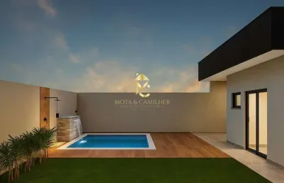 Linda casa vendida na planta no residencial tecoara