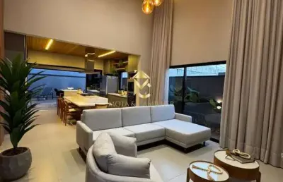 Casa mobiliado disponível para venda em condomínio de alto padrão.