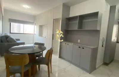 Loft mobiliado disponível para locação no condomínio loft art design