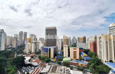 Vila nova conceição - andar alto - 358,67m²au 4 suites 4 gar