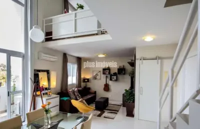 Panamby - loft em frente ao parque burle marx 84m²au -  suite, 2 gar+depósito