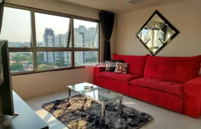 Excelente apartamento mobiliado no brooklin paulista