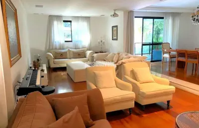 Amplo apartamento  bairro de  higienopolis,  decorado com ar condicionado 3 vagas