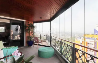 Apartamento com 4 quartos à venda na Rua São Domingos Sávio, 137, Alto de Pinheiros, São Paulo