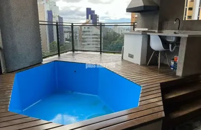 Flat com 1 quarto à venda na Avenida José Galante, 140, Morumbi, São Paulo