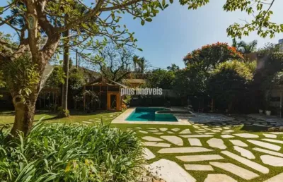 Jardim guedala 878,20m²ac - 1.723,71m² área de terreno - 4 suítes 8 gar - churrasqueira e piscina