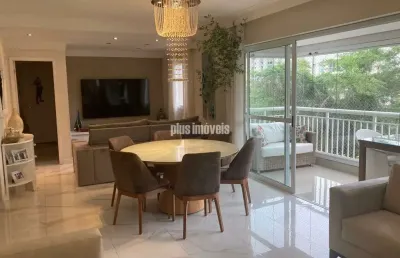 Apartamento à venda morumbi, 124 m², 3 suítes, 2 vagas e churrasqueira na varanda por r$1.230.000,00